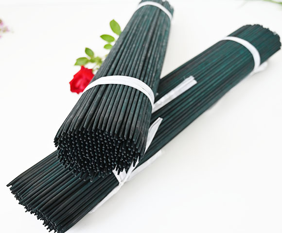 Customized Bamboo flowers stake with dyed and waxed