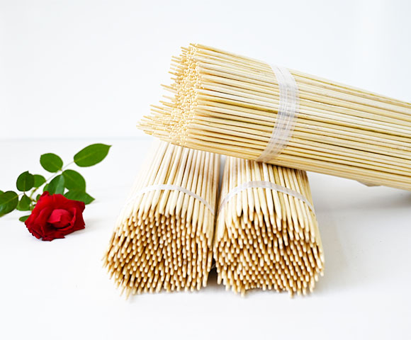 5.0mm Thick Natural bamboo sticks